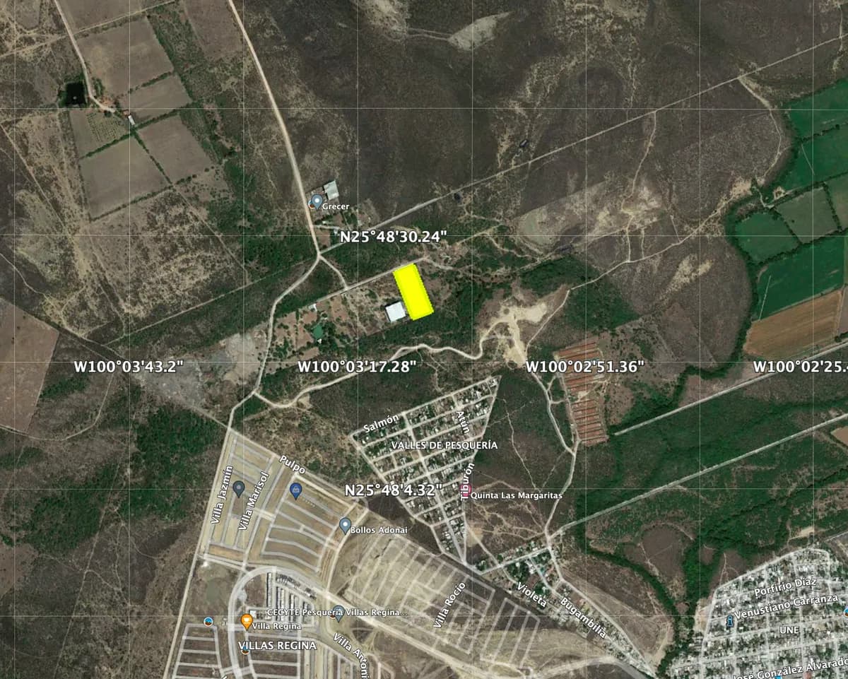 Fotografía real de un Terreno que puedes rentar con SpotMe) de forma rápida y segura, ubicado en Pesquería, N.L.. - Foto 5