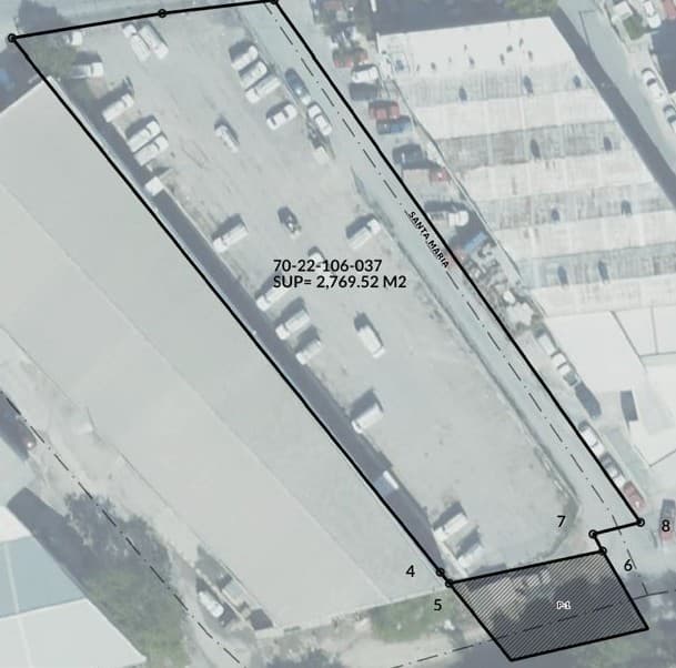 Fotografía real de un Terreno que puedes rentar con SpotMe) de forma rápida y segura, ubicado en Monterrey, N.L.. - Foto 3