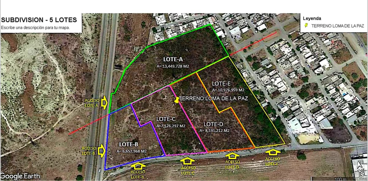 Fotografía real de un Terreno que puedes rentar con SpotMe) de forma rápida y segura, ubicado en Loma la Paz, N.L.. - Foto 3