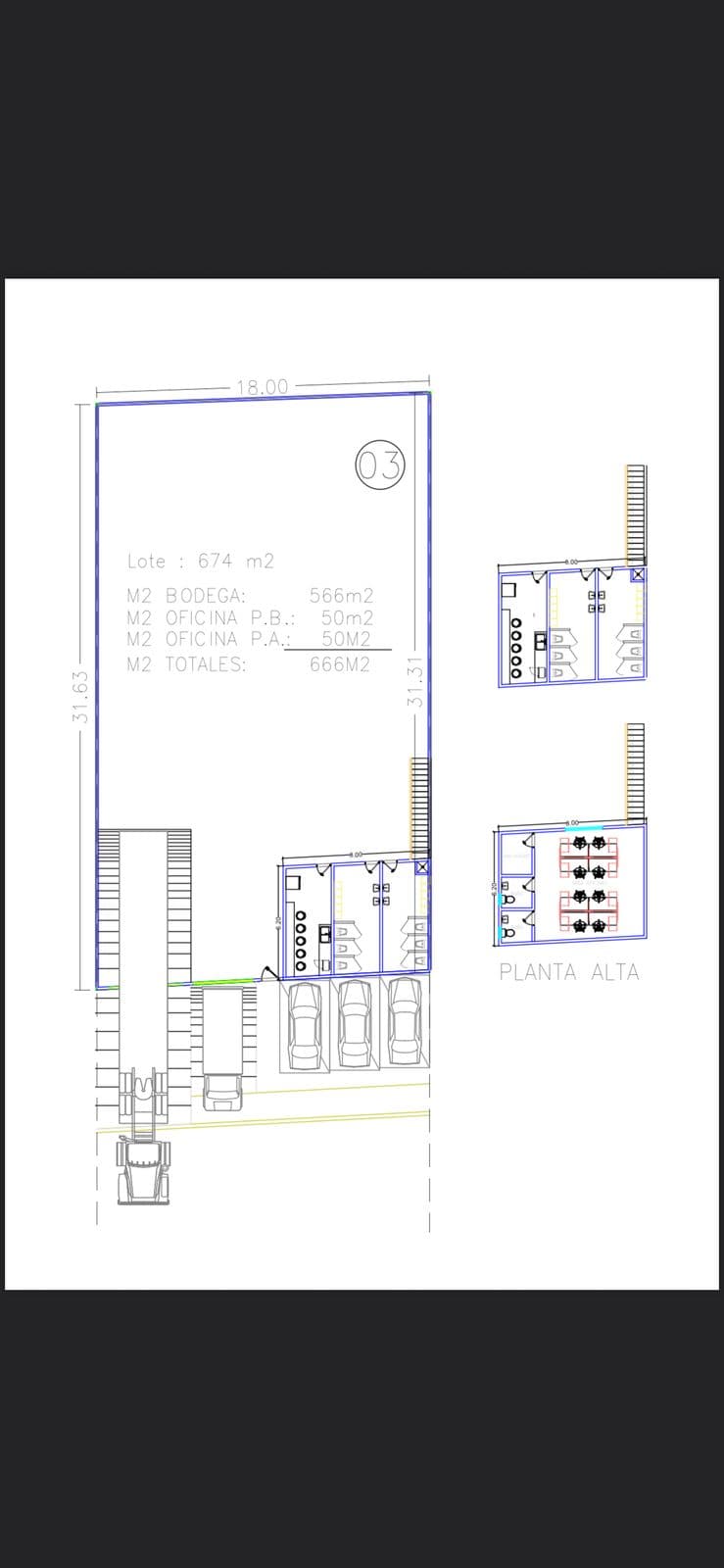 Bodega Comercial 666 m² 172bd527-b61b-461e-bb3a-7e348cb45715
