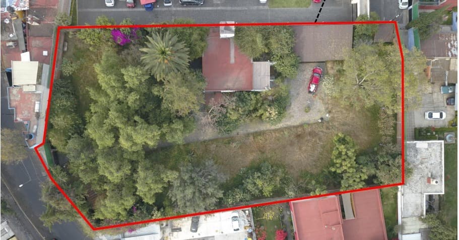 Fotografía real de un Terreno que puedes rentar con SpotMe) de forma rápida y segura, ubicado en Tlalpan Centro II, CDMX. - Foto 3