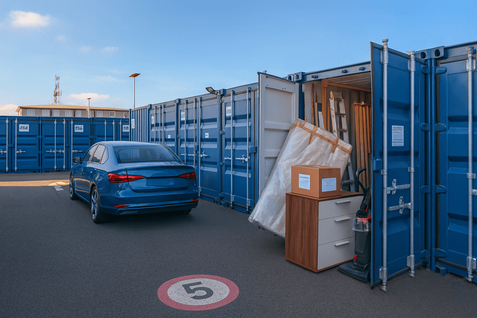 secure storage and parking