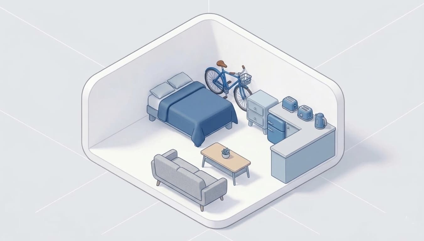 1-bedroom storage
