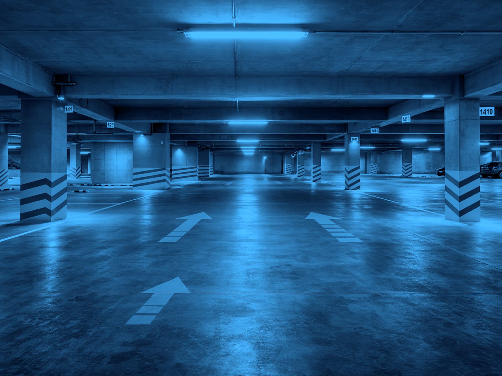 Pensiones de estacionamiento en renta.